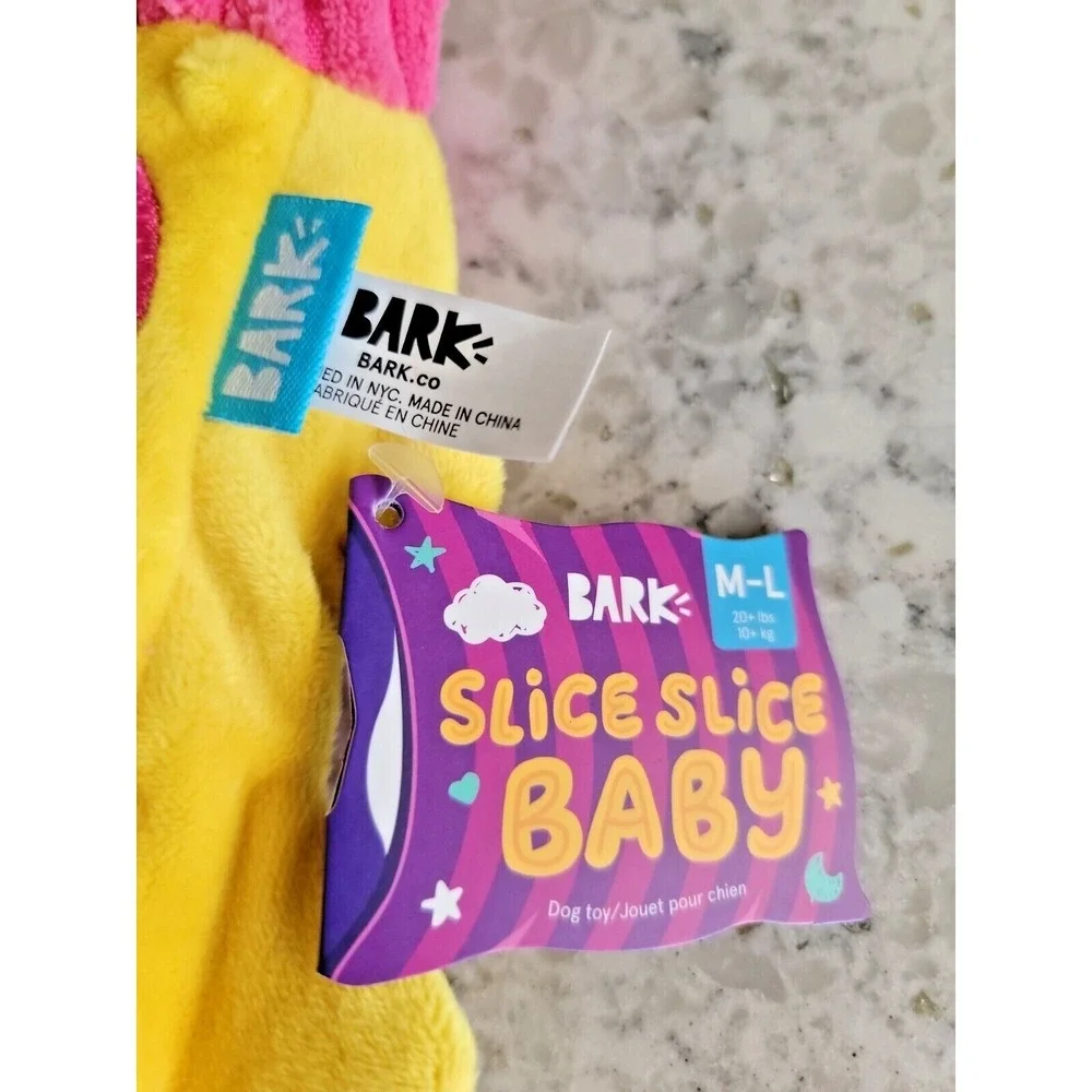 Bark Slice Slice Baby Pizza Dog Toy 6